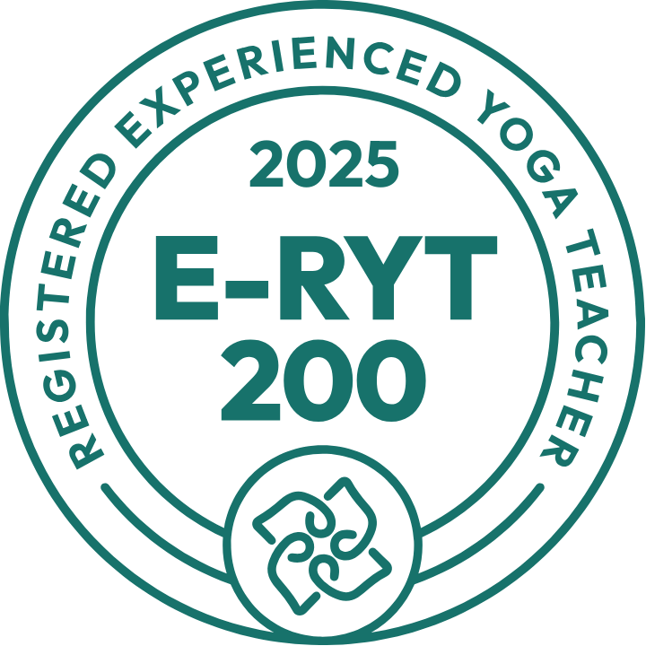 Yoga Alliance E-RYT 200 logo (Experienced Registered Yoga Teacher 200-hour)