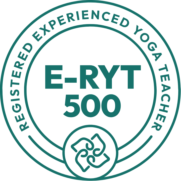 Yoga Alliance E-RYT 500 logo (Experienced Registered Yoga Teacher 500-hour)