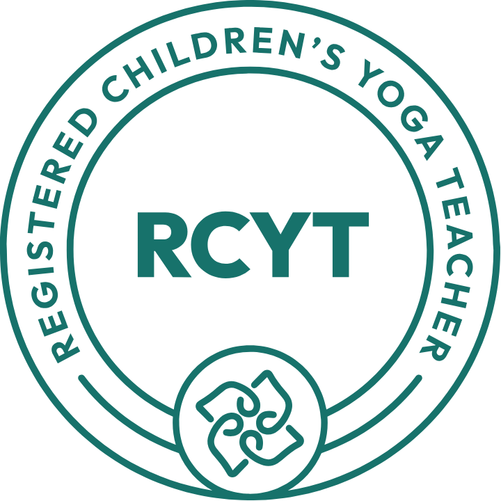 Yoga Alliance RCYT logo (Registered Children's Yoga Teacher)