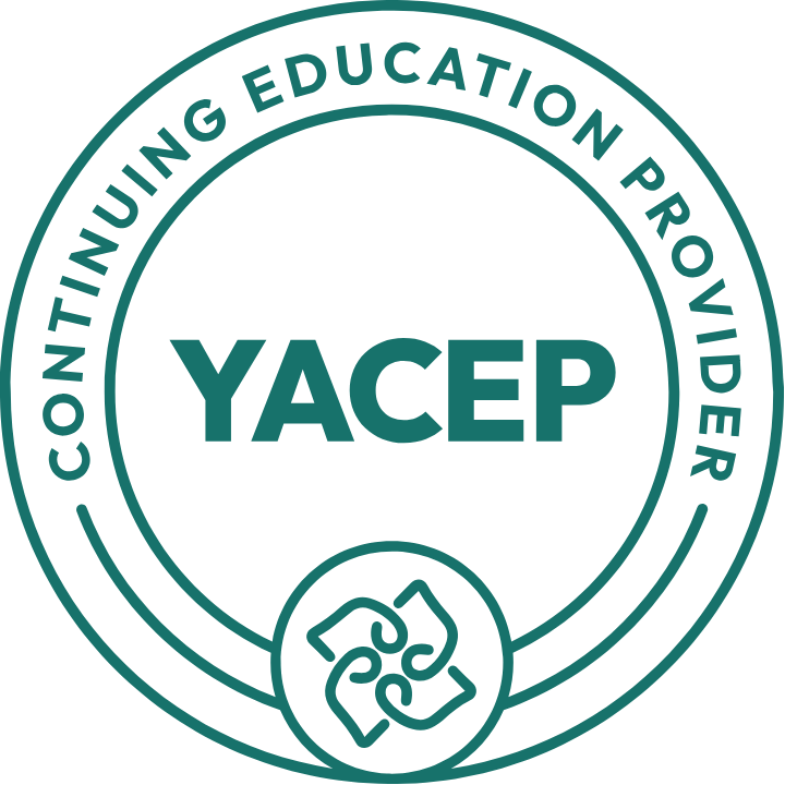 Yoga Alliance YACEP logo (Yoga Alliance Continuing Education Provider)